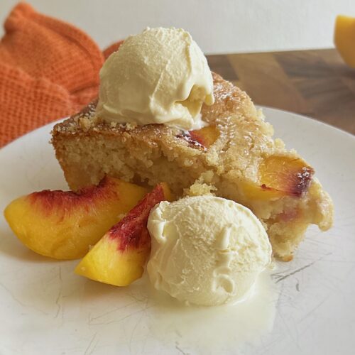 Easy Peach Cake Recipe – The Best Summer Dessert with Fresh Peaches - Best Peach Dessert