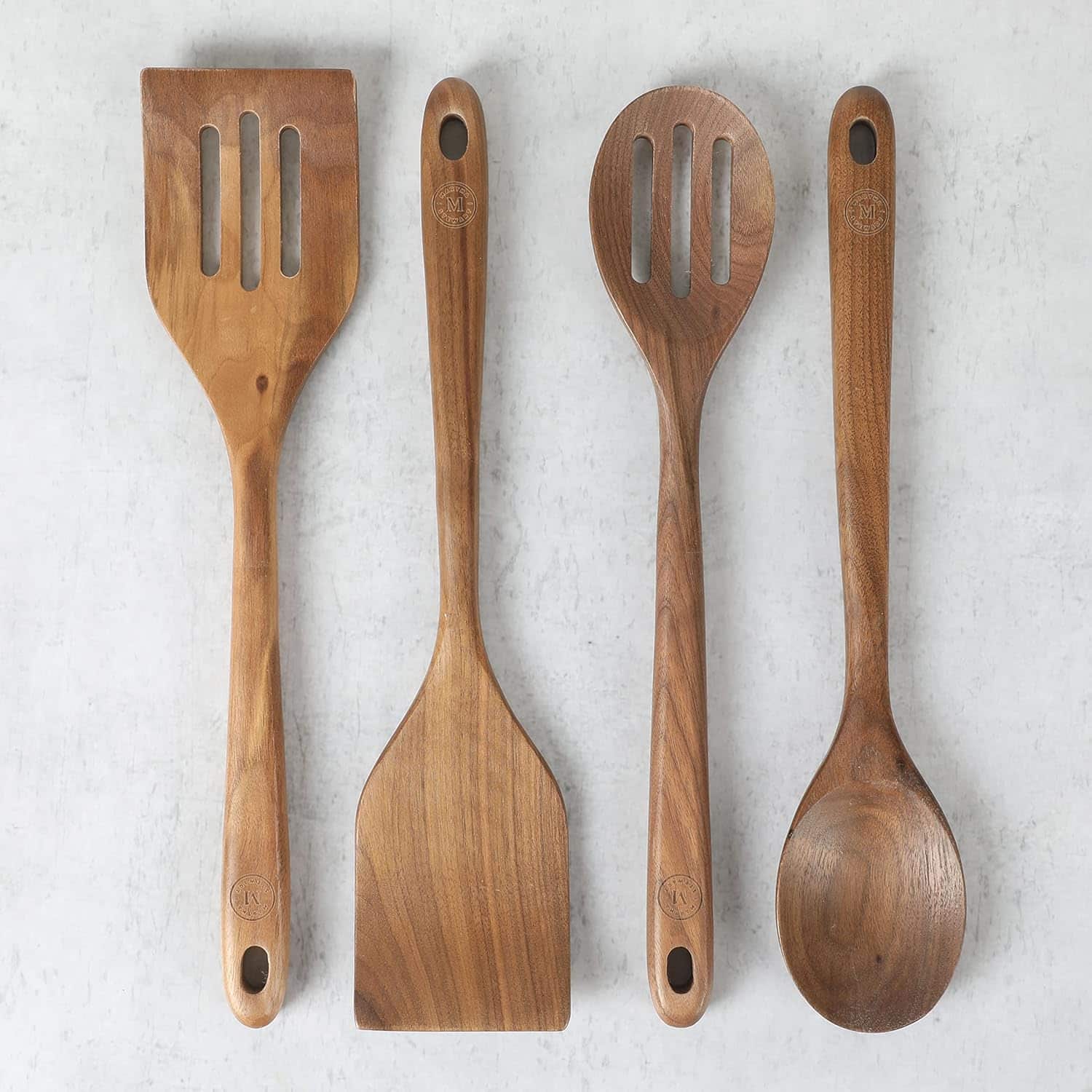 Martha Stewart Bainford 4-Piece Wooden Kitchen Tool Set