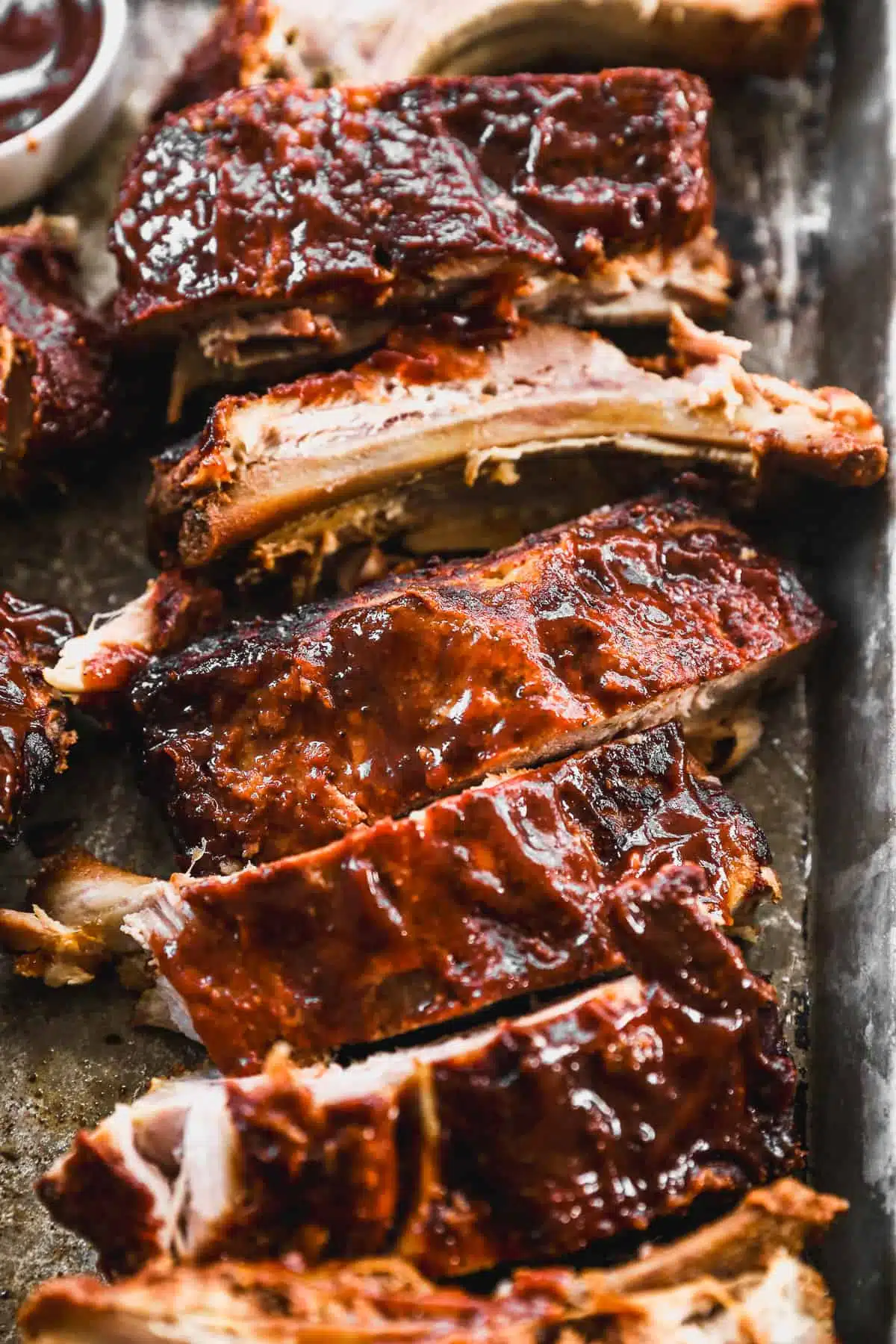 Slow cooker ribs.