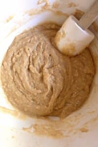 Apple fritter bread dough.