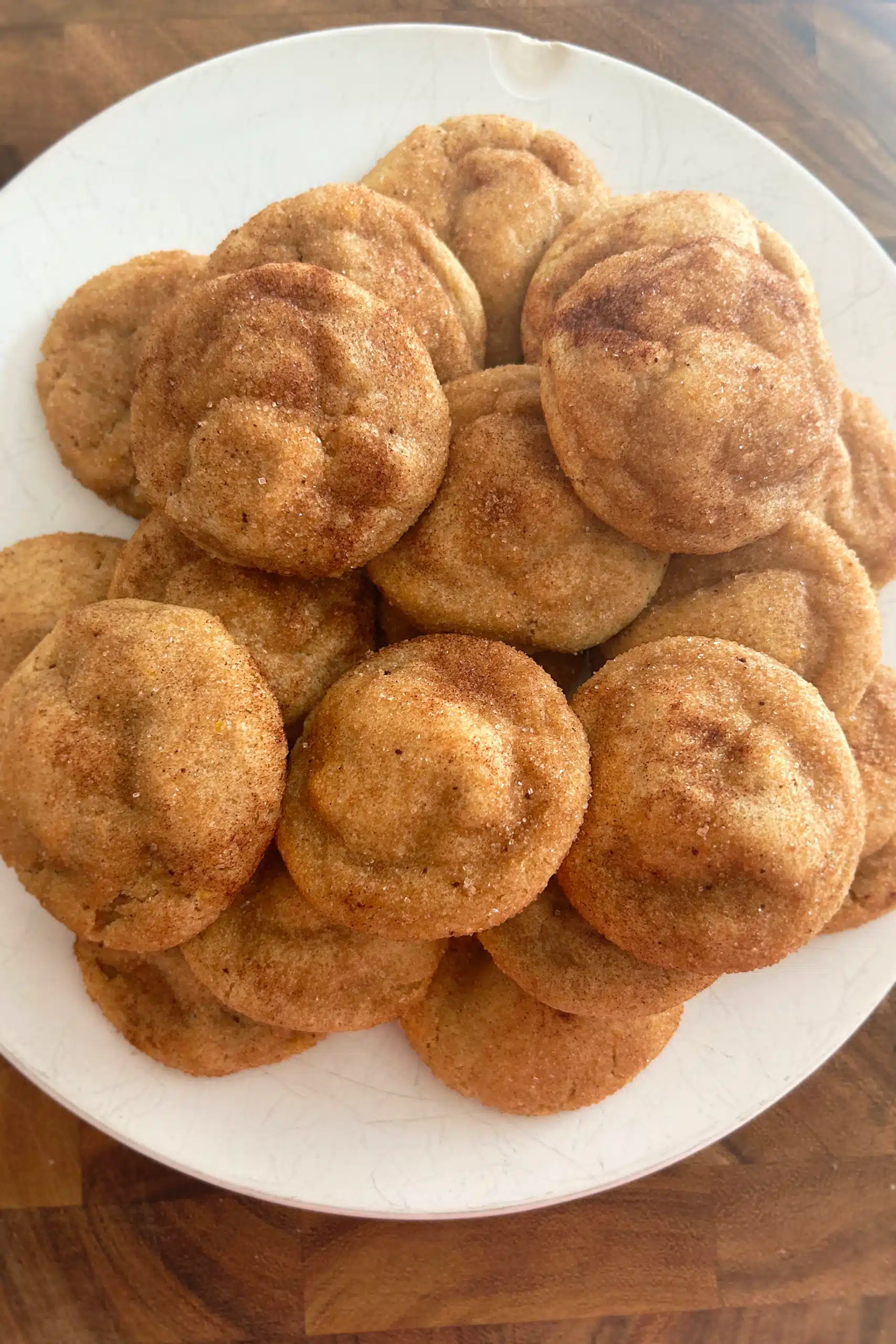 Brown Butter Snickerdoodle Recipe AKA Easy Cinnamon Sugar Churro Cookies
