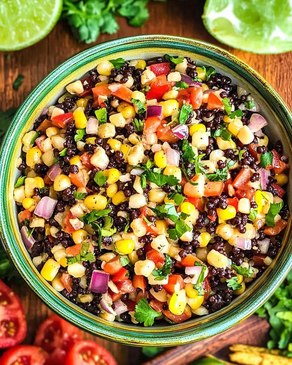 Cowboy caviar recipe in a bowl.