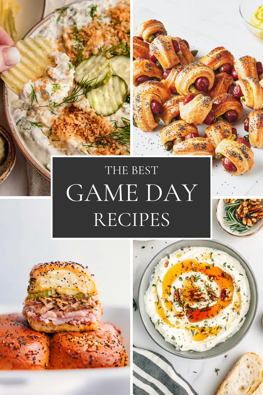 The Best Game Day Recipes - Easy Football Food and Party Food Ideas
