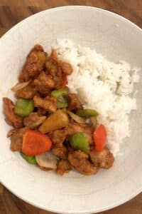 Easy Trader Joe's Recipe - Veggie'd Up Orange Chicken Recipe