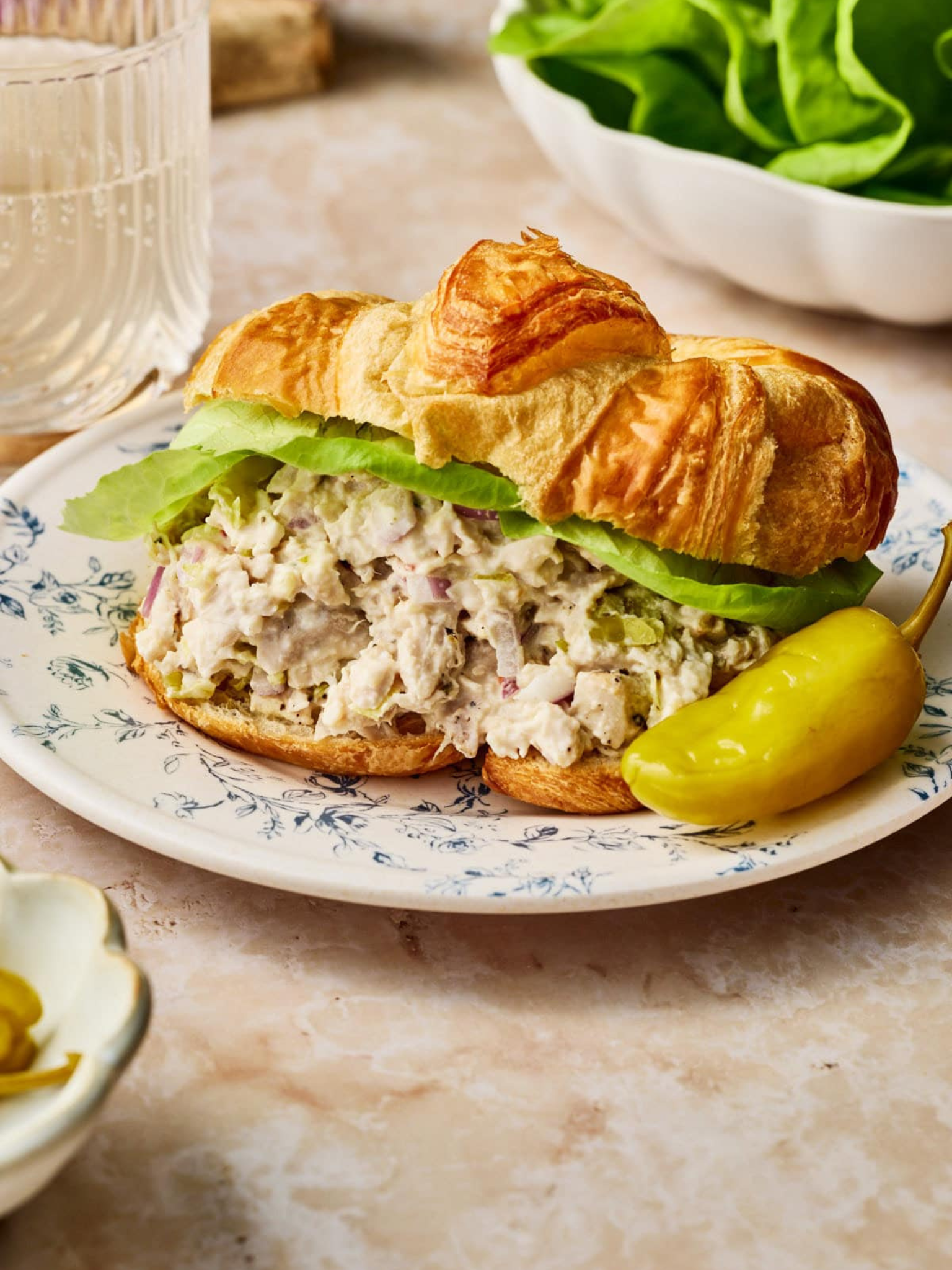High-Protein Pepperoncini Chicken Salad